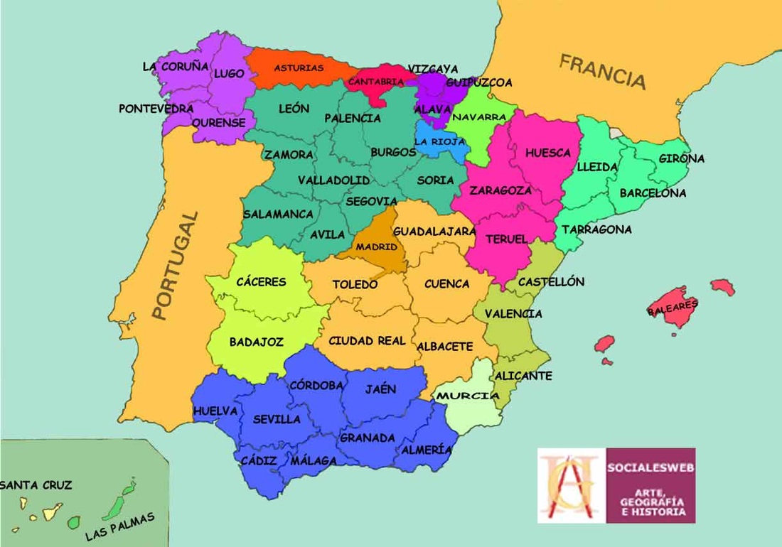 Image result for spanish geography